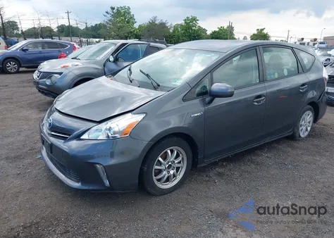2012 Toyota Prius V Three from USA, damaged, VIN JTDZN3EU7C3053321